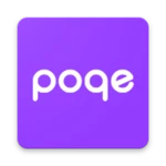 Logo of poqe - live video chat android Application 